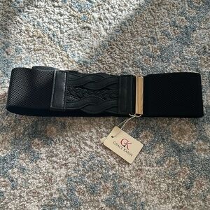 Grace Karin 4x black and gold belt.